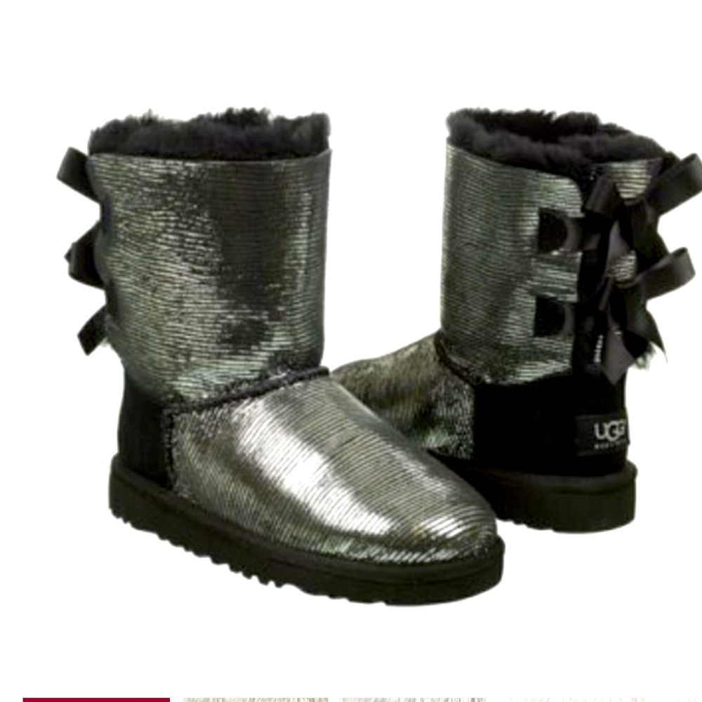 UGG Bailey Bow Shimmer Boots, #1004795Y